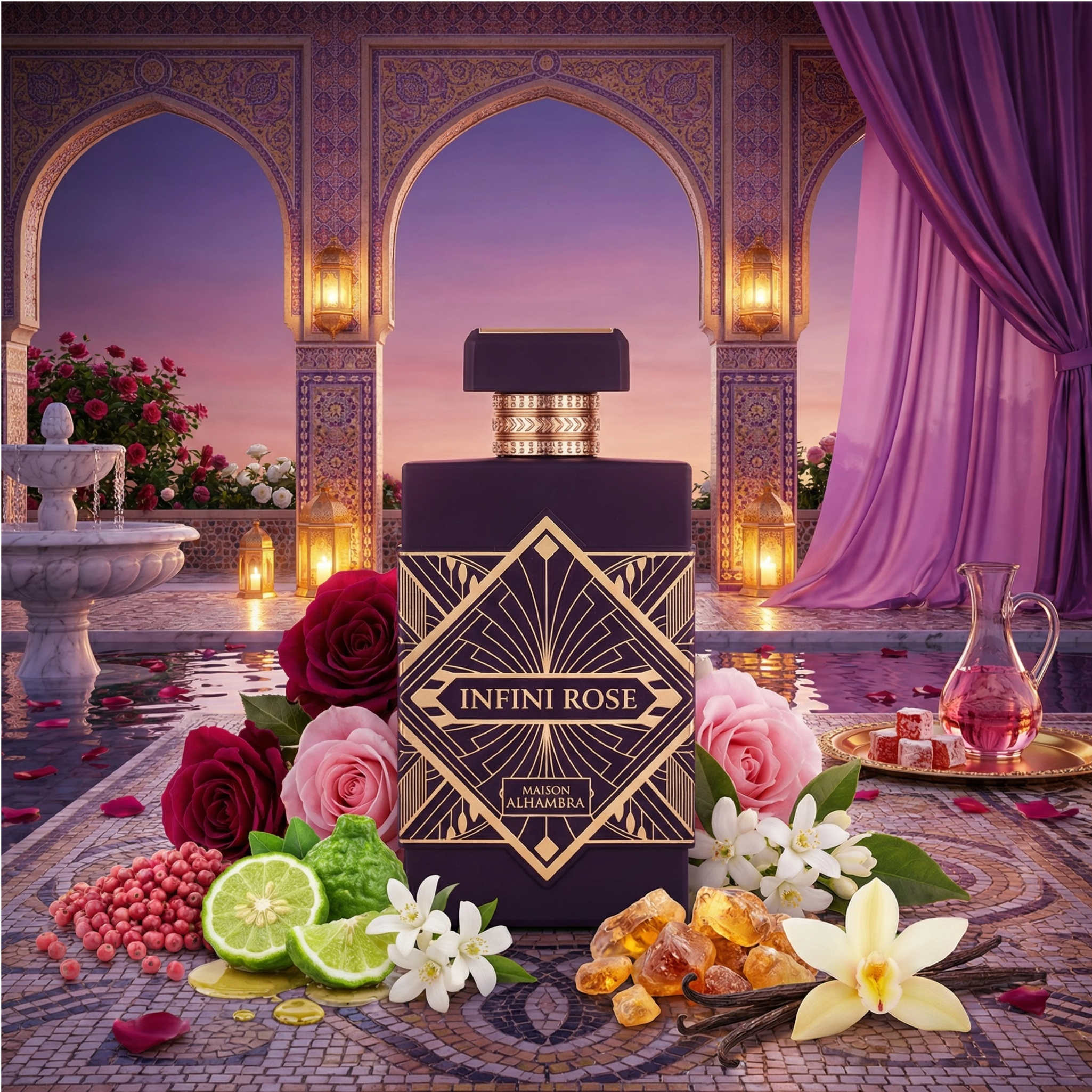 Maison Alhambra Infini Rose Eau de Parfum (EDP) Mixte 100ml