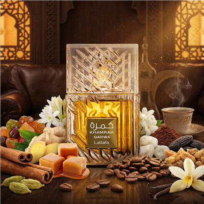 Lattafa Khamrah Qahwa Unisex Fragrance Eau de Parfum (EDP) Mixte 100ml