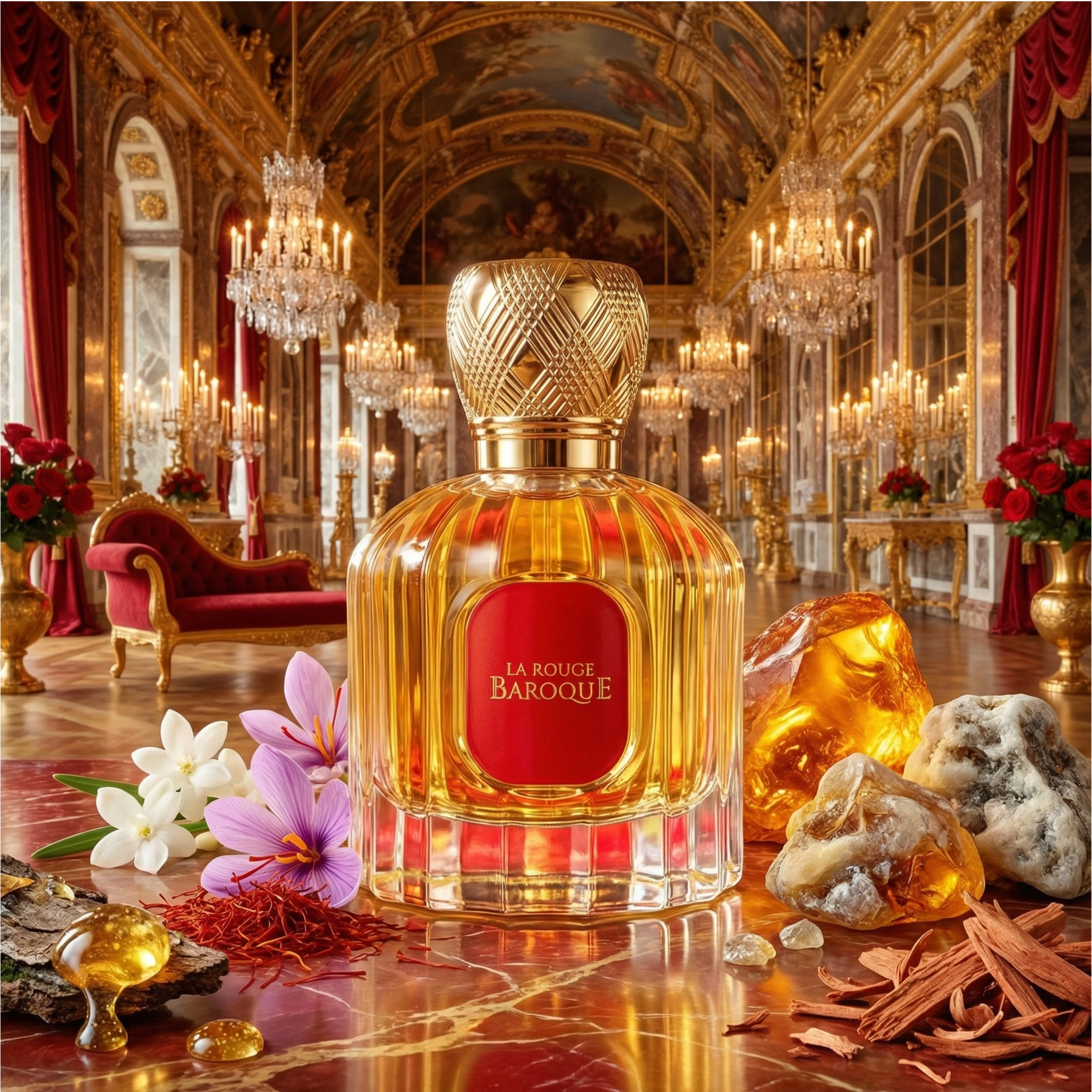 Maison Alhambra La Rouge Baroque par Maison Alhambra Eau de Parfum (EDP) Mixte 100ml