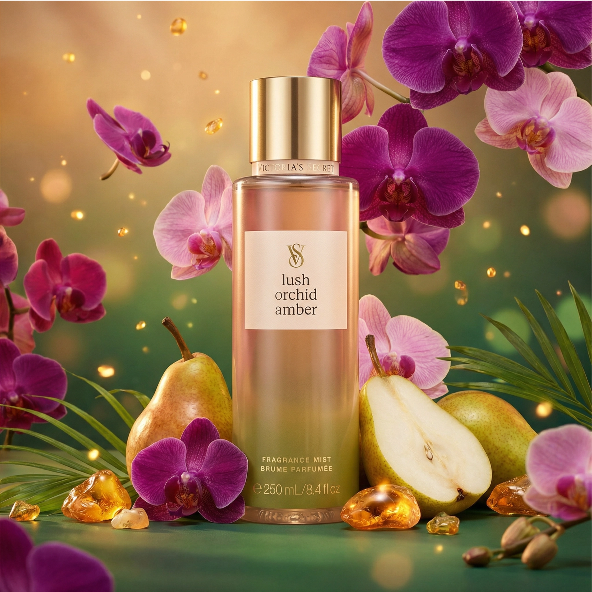 Victoria's Secret Lush Orchid Amber Bodyspray Eau de Toilette (EDT) Mixte 250ml