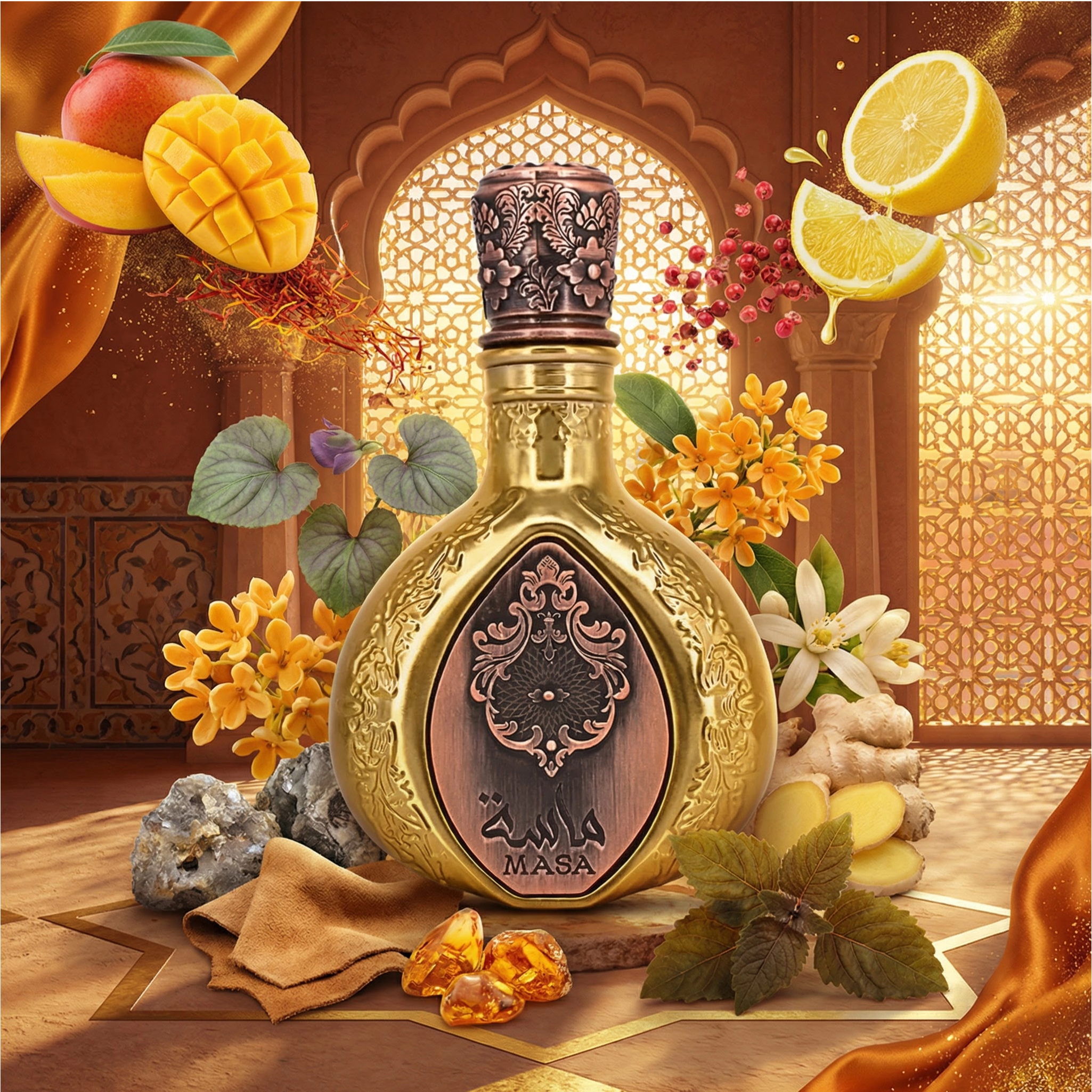 Lattafa Masa Unisex Fragrance Eau de Parfum (EDP) Mixte 100ml
