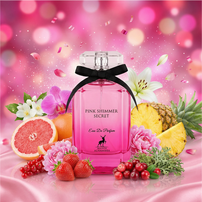 Maison Alhambra Pink Shimmer Secret Eau de Parfum (EDP) Mixte 100ml