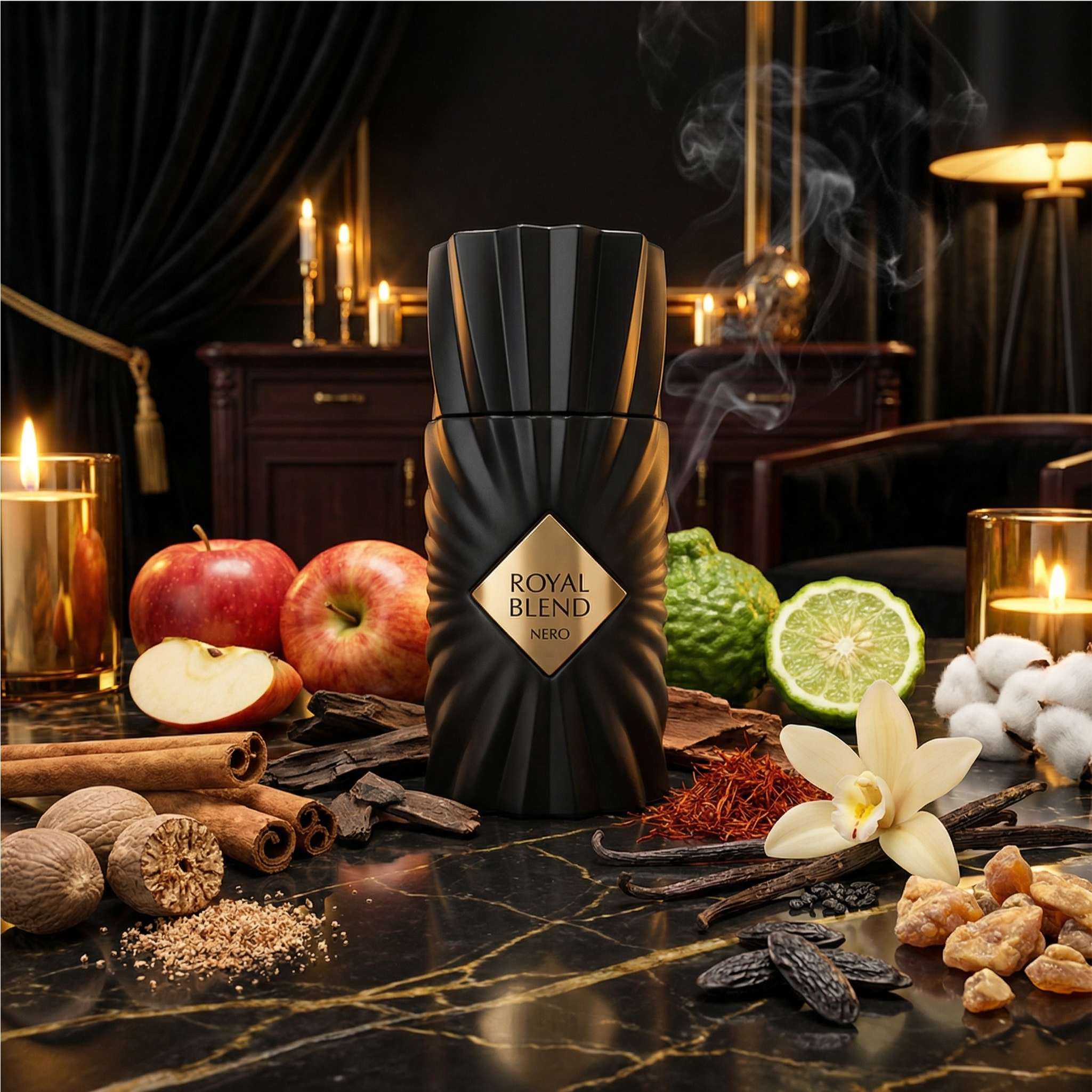 French Avenue Fragrance World French Avenue Royal Blend Nero Eau de Parfum (EDP) Mixte 100ml