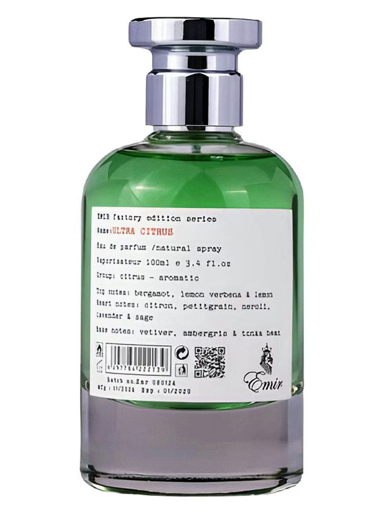 Paris Corner Emir Ultra Citrus Eau De Parfum 100ml